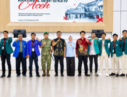 Dandim 0104/Atim Dorong Kolaborasi Mahasiswa dan Pemerintah Melalui Rakerwil BEM-SI Se-Aceh Ke-IV di Unsam Langsa