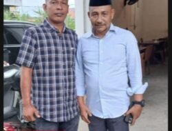 Keuchik Gampong Alue Canang Silaturahmi Bersama Anggota DPD RI H. Sudirman Haji Uma di Perlak