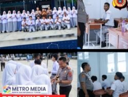 Saweu Sikula Di Sma Negeri 3 Langsa, Kapolres Langsa Ajak Siswa Jauhi Narkoba Dan Kenakalan Remaja