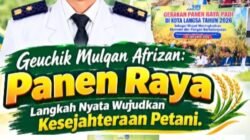 Geuchik Mulqan Afrizan: Panen Raya Langkah Nyata Wujudkan Kesejahteraan Petani
