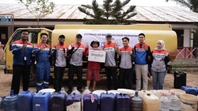 Bantu Penuhi Kebutuhan Air Bersih, Relawan Pertamina Peduli RU Plaju Hadir untuk Masyarakat di Tiga Wilayah