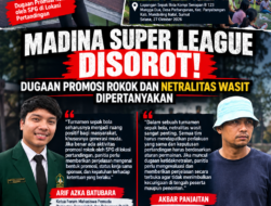 Madina Super League Disorot! Arif Azka Soroti Dugaan Promosi Rokok, Akbar Panjaitan Pertanyakan Netralitas Wasit